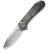 CIVIVI Button Lock Elementum II Damast CF peilis