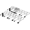 Corsair Cable Set, Type 4, DC Cable Pro Kit, individually sleeved – baltas