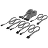 Corsair Premium Sleeved DC Cable Starter Kit, for Type 5 Power Supply – Juodas/Baltas