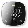 Nedis SmartLife Wi-Fi oro kokybės jutiklis WIFISA20CBK Juodai-balta