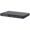 Dahua ePoE šakotuvas 100Mbps 16portu+2G uplink + 2SFP, ePoE 8 portai, ePoE iki 800m, Hi-PoE