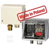 Danfoss Devi KPI35 slėgio jungiklio nustatymas -0,2-8 barų histerezė 0,4-1,5 bar p max 18 bar GZ 1/4 IP55 060-315766
