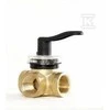 Rotacinis vožtuvas DANFOSS, bronzinis, trišakis, HRB 3, d25 Kvs10