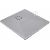 Granitinis dušo padėklas Deante Correo, Metallic pilkas, 80x80 cm