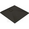 Kvadratinis granitinis dušo padėklas Deante Correo, Nero, 90x90 cm
