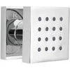 Deante CASCADA CHROME Kvadratinis antgalis