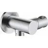 Deante Round angled connector with handset holder