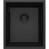 Deante granitinė virtuvinė plautuvė Deante Corda, ZQA_G10B, Metallic graphite