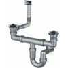 Alveus Sifonas plieninėms plautuvėms Deante ZXY_9924, Steel