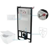 Deante Rinkinys WC potinkinis 6 w 1