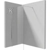 Walk-in dušo sienelė Deante Kerria Plus, 90 cm, Chrome