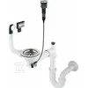 Sifonas granitinėms plautuvėms Deante Space-Saver ZXY_9982, Steel