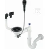 Sifonas granitinėms plautuvėms Deante Space-Saver ZXY_N982, Nero