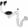 Sifonas granitinėms plautuvėms Deante Space-Saver ZXY_N949, Nero