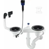 Sifonas granitinėms plautuvėms Deante Space-Saver ZXY_N973, Nero