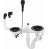 Sifonas granitinėms plautuvėms Deante Space-Saver ZXY_N983, Nero