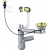 Sifonas plautuvėms Deante Space-Saver Lux ZXY_Z911, Auksinis
