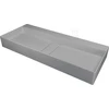 Granitinis praustuvas Deante Blur, 80x40 cm, CQB_SU8S, Metallic pilkas