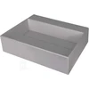 Granitinis praustuvas Deante Correo, 50x40 cm, CQR_SU5M, Metallic pilkas