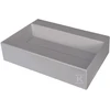Granitinis praustuvas Deante Correo, 60x40 cm, CQR_SU6M, Metallic pilkas