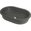 Granito proustuvas Deante Silia CQS_TU6U, Antracitas metalinis