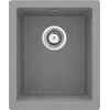 Granitinė virtuvinė plautuvė Deante Ella ZREXS10C, Metallic pilkas