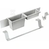 Deante Magnetic plautuvės aksesuarų rinkinys ZZMK011O, Brushed steel