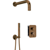 Potinkinis dušo komplektas Deante Silia+BOX, BXYZCQSM, Brushed Bronze