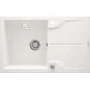Deante granitinė virtuvinė plautuvė Deante Andante Flush, ZQN_A11F, Alabaster