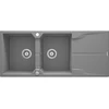 Deante granitinė virtuvinė plautuvė Deante Andante, ZQN_S213, Metallic pilkas