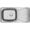 Virtuvinė plautuvė Deante Doppio ZEN 0113, satin