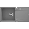 Deante granitinė virtuvinė plautuvė Deante Evora ZQJ S113, Metallic pilkas
