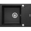 Deante granitinė virtuvinė plautuvė Deante Evora ZQJ 211A, Graphite
