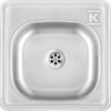Virtuvinė plautuvė Deante Techno ZMU 0100, satin