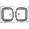 Virtuvinė plautuvė Deante Techno ZMU_0200, satin