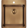 Virtuvinė plautuvė Deante Olfato Precious, ZPO_C10A, Brushed bronze