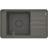 Granitinė virtuvinė plautuvė Deante Momi, ZKM_T11B, Anthracite metallic