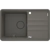 Granitinė virtuvinė plautuvė Deante Momi, ZKM_T113, Anthracite metallic