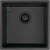 Deante granitinė virtuvinė plautuvė Deante Corda ZQA_G10A, Metallic graphite