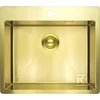 Virtuvinė plautuvė Deante Olfato Precious, ZPO_R10B, Brushed auksinis