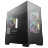 DeepCool CG380 3F Midi bokštas, juodas