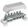 Dehn K12 potencialų išlyginimo šyna 10 gnybtų 2,5–95 mm2 arba 10 mm 1 gnybtas plokščiam 30x4 mm Cu/gal Sn 563200