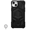 UAG Urban Armor Gear dėklas MONARCH, skirtas IPHONE 14 Plus, juodas, kevlarinis