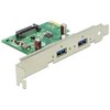 DLC DeLOCK 89391 sąsajos plokštė / adapteris Vidinis USB 3.2 Gen 1 (3.1 Gen 1)