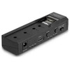 „DeLOCK“ USB C tipo į 1 x M.2 NVMe SSD + 1 x SATA SSD/HDD keitiklis su klonavimo funkcija