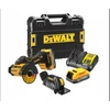Kampinis šlifuoklis DeWalt DCG430E2T-QW; 18 V; 76 mm; 2x1,7 Ah akum.