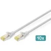 Digitus DK-1644-A-050-10 tinklo kabelis Pilka 5 m Cat6a S/FTP (S-STP)