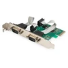 Digitus Valdiklis RS232 PCI Express 2xDB9 žemo profilio, lustų rinkinys: AX99100
