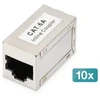Digitus DN-93905-10 kabelių lizdinio / kištukinio jungčių tipo keitiklis RJ-45 Sidabras