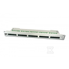 Assmann Electronic DIGITUS CAT 3 ISDN Patch Panel neekranuotas 25 prievadų RJ45 8P4C LSA 1U stovo tvirtinimo spalva pilkas RAL 7035